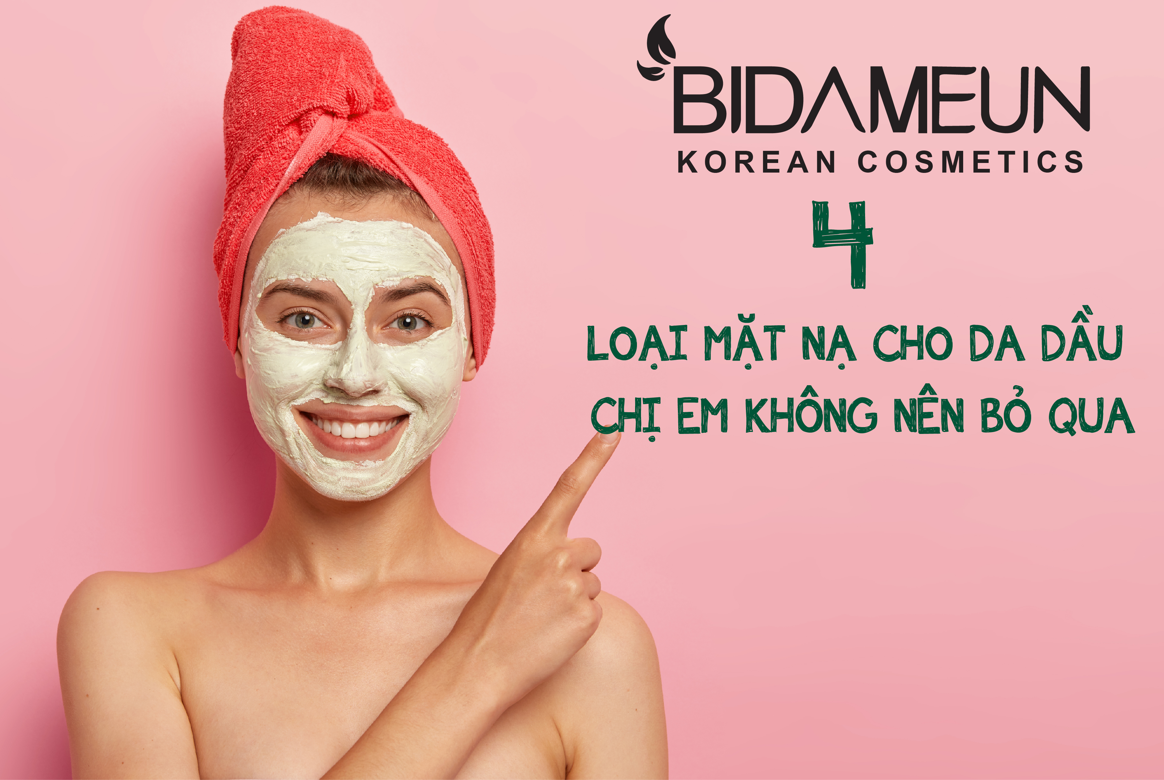 4 loại mặt nạ cho da dầu hội làm đẹp không nên bỏ qua