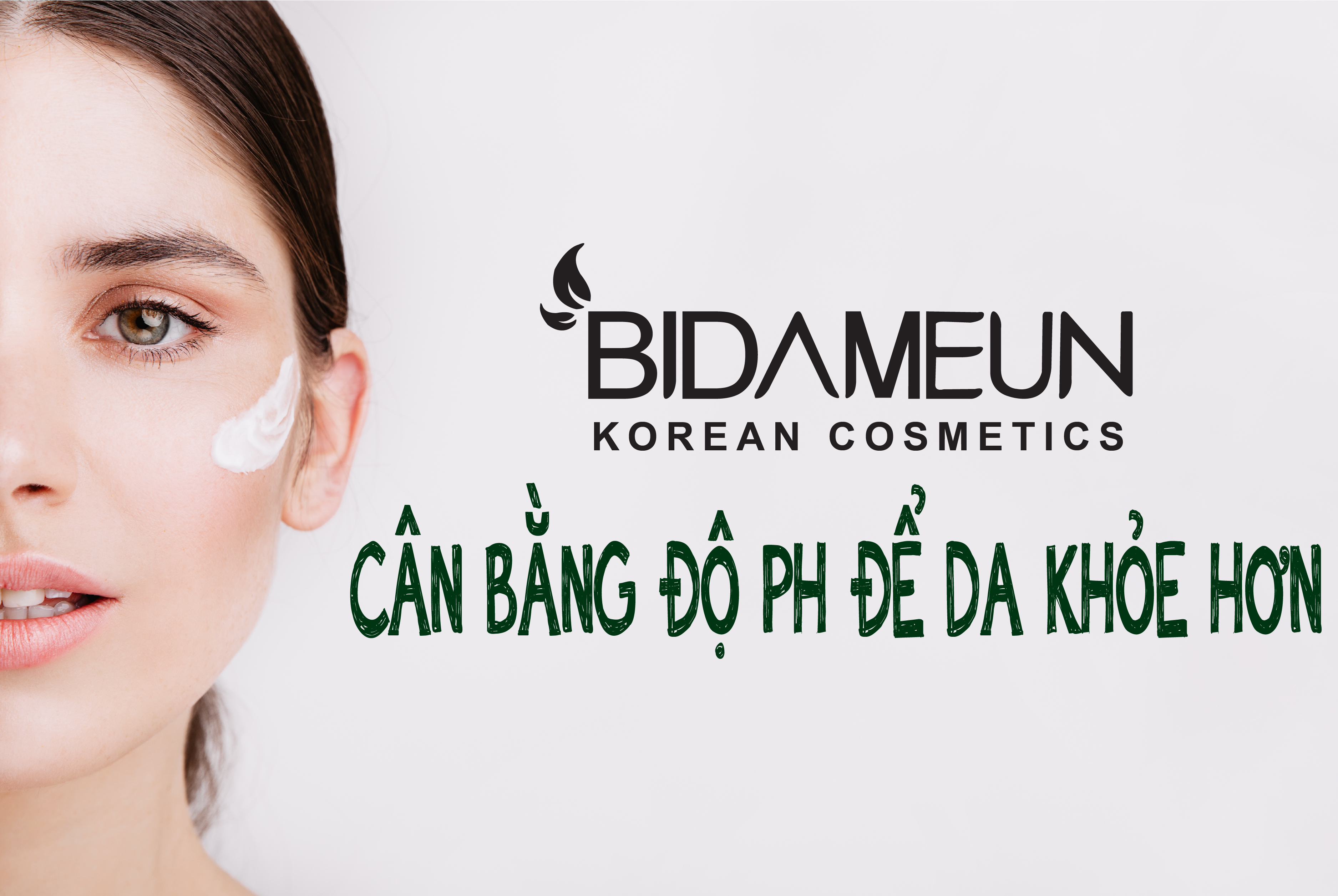 Cân bằng độ pH của da tự nhiên để da khỏe hơn