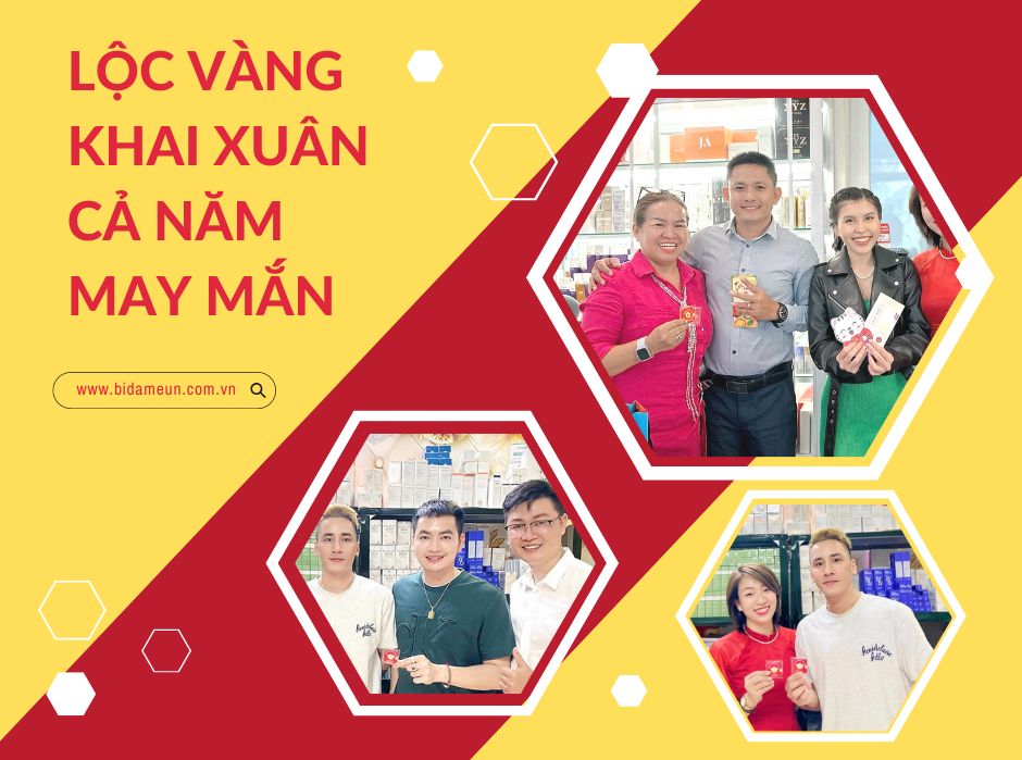 LỘC VÀNG KHAI XUÂN, CẢ NĂM MAY MẮN