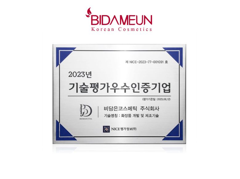 Bidameun nhận giải công ty có công nghệ xuất sắc