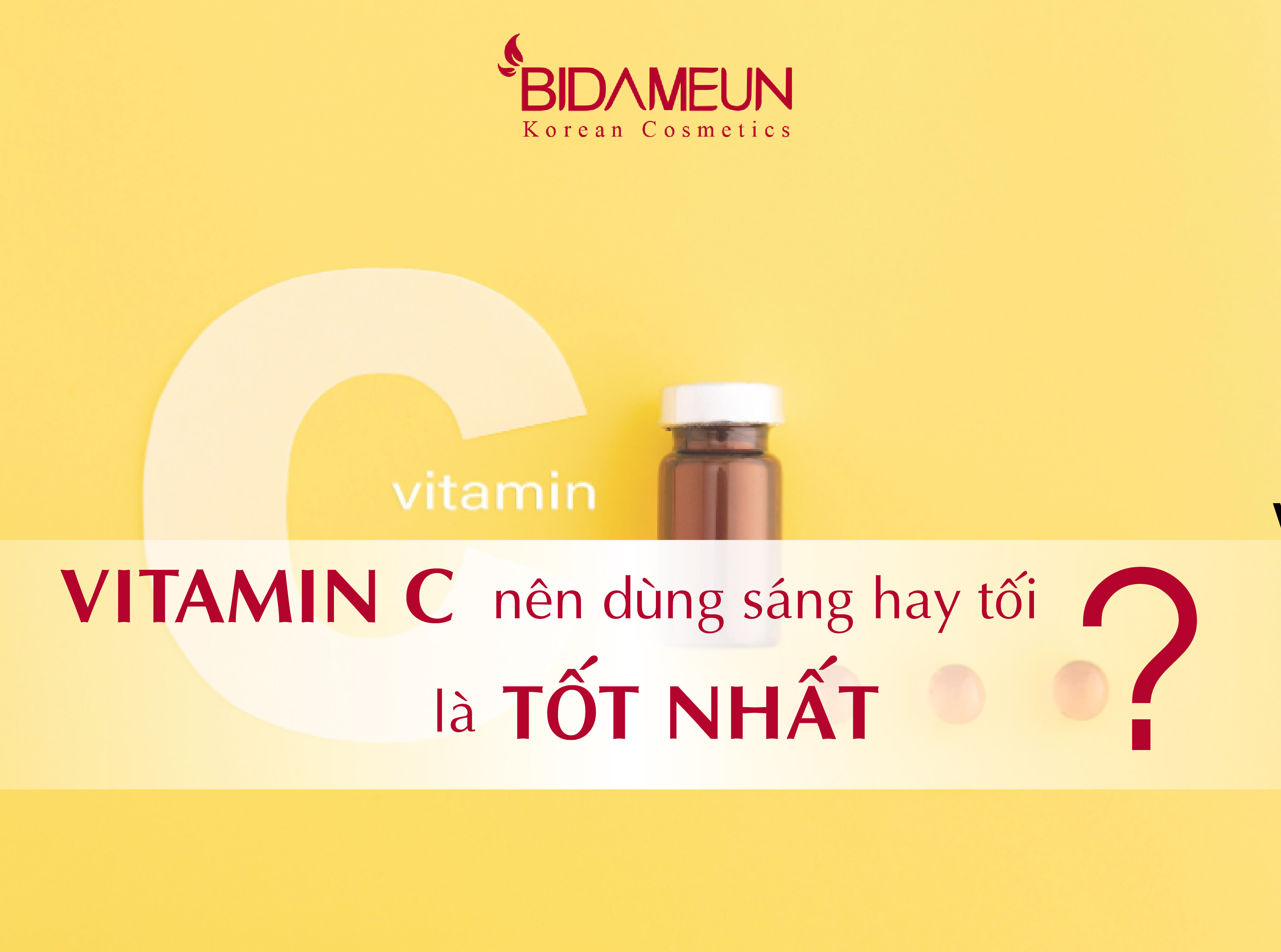 Vitamin C nên dùng buổi sáng hay tối để đạt hiệu quả tốt nhất?