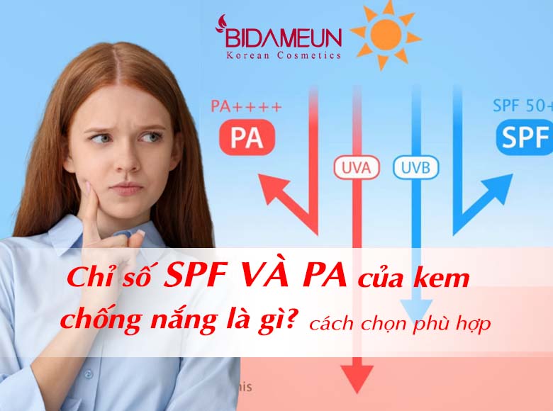 Chỉ số SPF và PA của kem chống nắng là gì? Cách chọn chỉ số SPF và PA phù hợp cho từng loại da