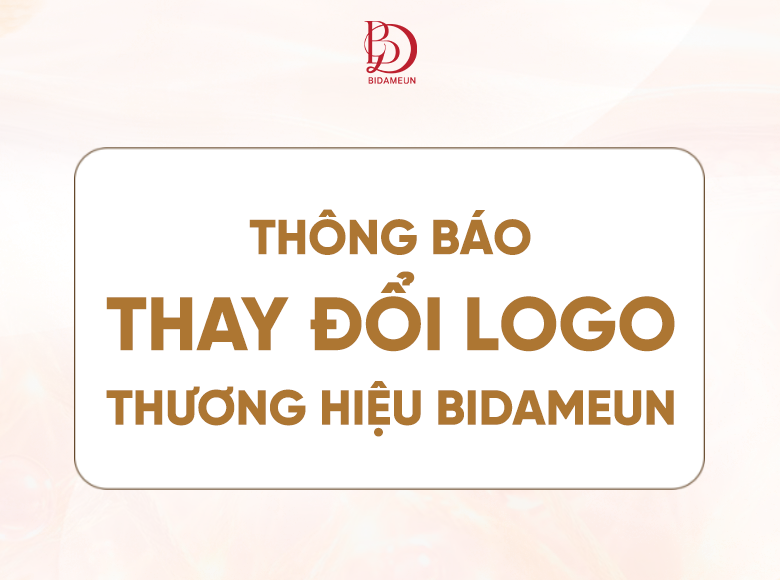 THÔNG BÁO THAY ĐỔI LOGO THƯƠNG HIỆU BIDAMEUN